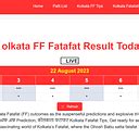 ghosh babu result|Kolkata Fatafat Ghosh Babu: The Maestro of Numbers .